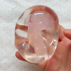 Crystal Kiwi Bow Coconut Oil Stress Ball