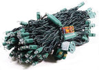 100 Counts Warm White LED Christmas Lights – 50ft 5mm White Christmas Lights Outdoor Commercial Grade Waterproof, Indoor Christmas Tree Decorations, Green Wire Mini String Lights, UL, IP:65