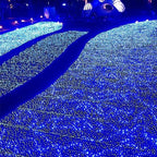 weillsnow Outdoor Christmas Decoration,66 FT 200 LED String Lights with Timer Memory Function,Plug in Waterproof Fairy Lights for Indoor Outdoor Home Room Garden Christmas Party Decor(Blue&White)