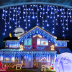 164FT Christmas Lights Outdoor Decorations 1512LED Fairy String Light 12 Lighting Modes with Timer Memory Waterproof Christmas Light for Yard Roof Party Holiday Wedding Garden Decor