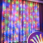 70FT 210 LED 4-Color String Lights, Seasonal Fairy Lights with 8 Modes, Waterproof Indoor Outdoor Decorative Lighting for Christmas, Parties, Wedding, Patio