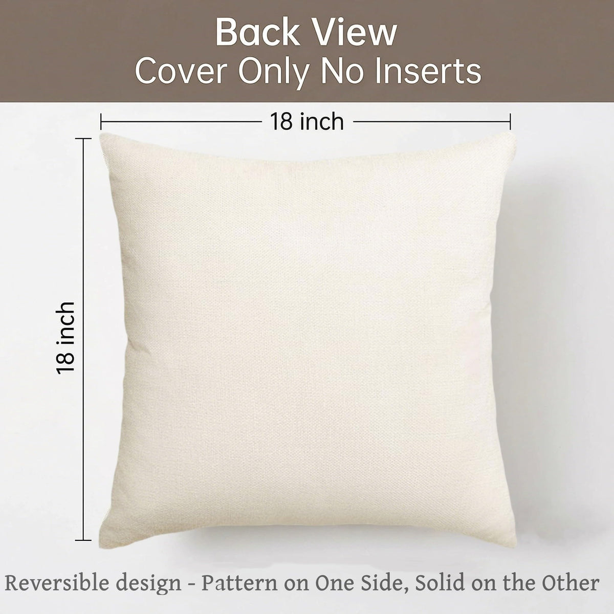 Ni-JASW Woodland Christmas Throw Pillow Covers 18x18 inch Set of 4, Watercolor Pine Tree Deer Let It Snow Cushion Covers for Couch Sofa Bed, Winter Holiday Decor