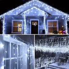 164FT Christmas Lights Outdoor Decorations 1512LED Fairy String Light 12 Lighting Modes with Timer Memory Waterproof Christmas Light for Yard Roof Party Holiday Wedding Garden Decor