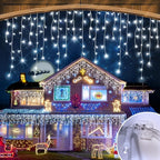 52FT Christmas Lights Outdoor Decorations 480LED Fairy String Light 12 Lighting Modes with Timer Memory Waterproof Christmas Light for Yard Roof Party Holiday Wedding Garden Decor