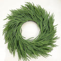 Christmas Wreaths for Front Door 36 Inch Large Norfolk Pine Wreath for All Seasons Artificial Green Wreath Holiday Decoration for Indoor Outdoor Home Decor