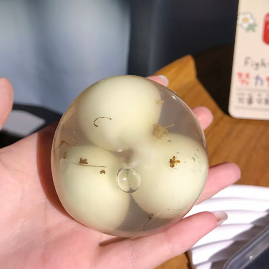 3 Little Glutinous Rice Crispy Wax Ball Stress Ball（ship within 30 days)