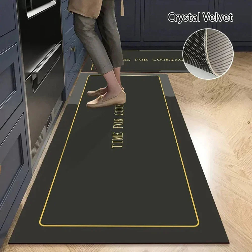 VIKAMA Kitchen Floor Mat Living Room And Bedroom Entrance Door Mat Home Decoration Laundry Room Corridor Long Small Carpet
