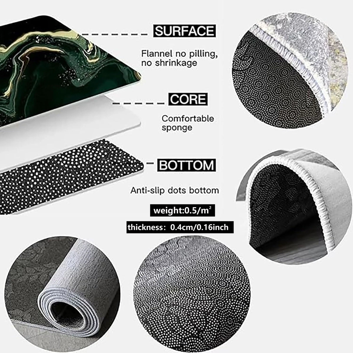 VIKAMA, Hello! Welcome To Our Floor Mat - a Durable And Stain-Resistant Indoor And Outdoor Entrance Carpet For Home Decoration.