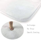 VIKAMA Christmas carpet soft doormat Christmas tree romantic floor mat living room carpet Rug For Bedroom Welcome Mat Outdoor
