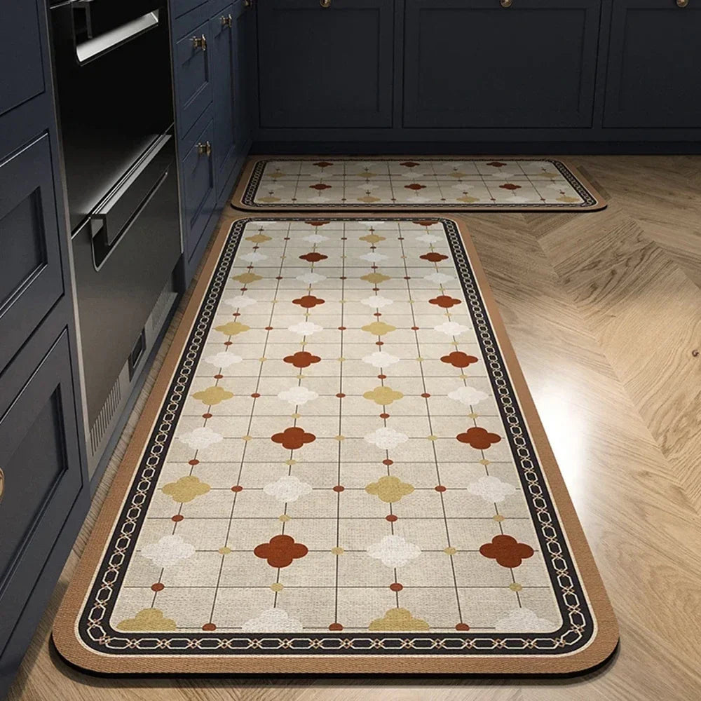 VIKAMA Kitchen Floor Mat Living Room And Bedroom Entrance Door Mat Home Decoration Laundry Room Corridor Long Small Carpet