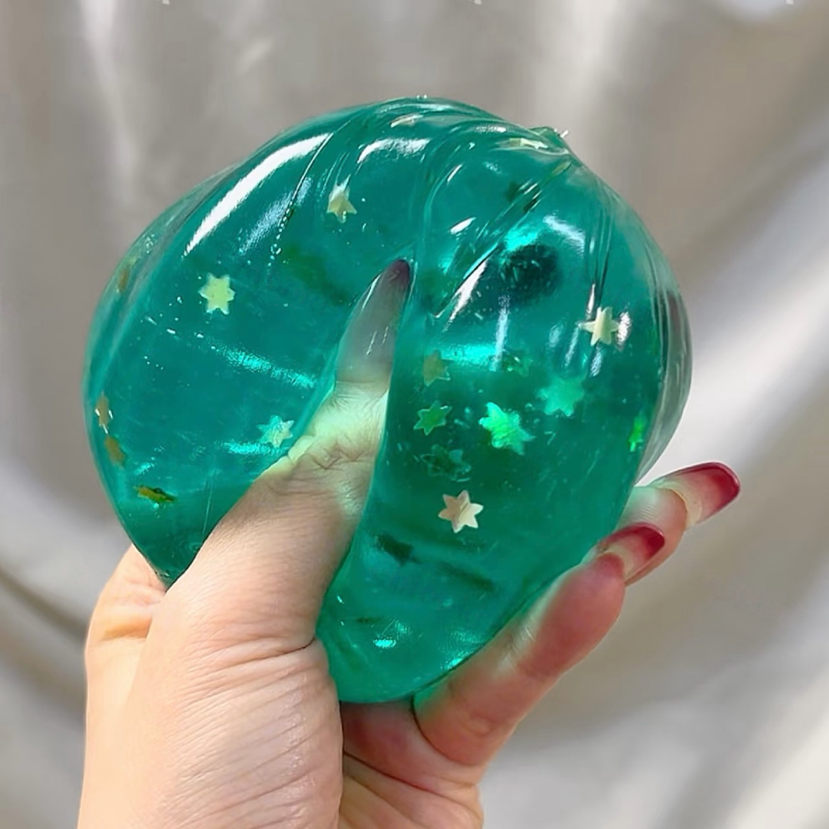 Big Mint Star Dumpling Stress Ball